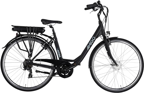 AMIGO E-Altura D1 Elektrofahrrad für Damen 28 Zoll - E-Bike 49 cm - 7...