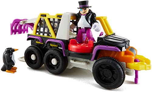 Dc Super Friends Fisher-Price Imaginext The Penguin & 6 Wheeler - Figures, Multi Color #TOP5