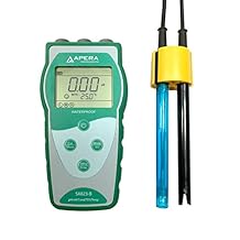 Apera Instruments SX823-B Portable Multi-Parameter Meter Kit pH/Conductivity/TDS/Temp., Accuracy 0.01 pH; 1% F.S