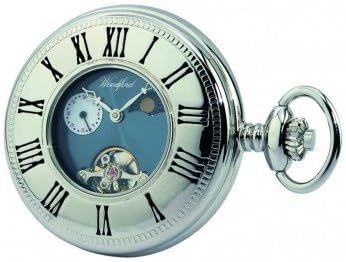 Woodford Half Hunter Moon Face Pocket Watch