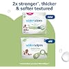 WaterWipes Sensitive+ Baby & Toddler Wipes, 3-In-1 Cleans, Cares, Protects, 99.9% Water, Textured Clean, Unscented & Hypoallergenic, 240 Count (4 Packs)