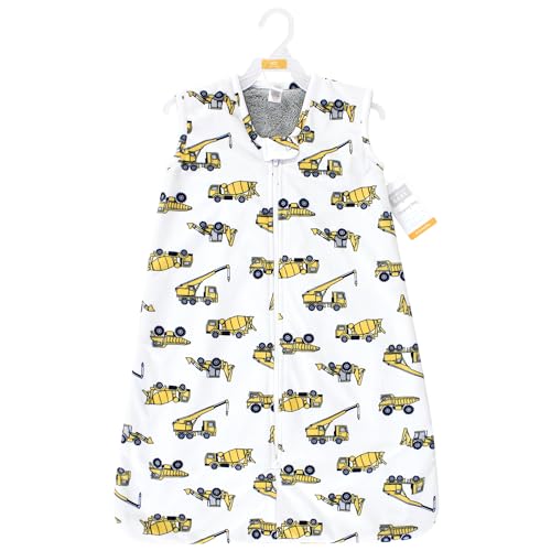 Image of Hudson Baby Infant Girls Long Sleeve Plush Faux Fur Sleeping Bag, Wearable Blanket