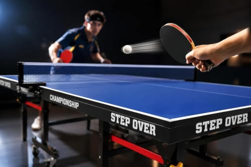 Image of STEP OVER Championship Blue 25MM Heavy Duty ||Laminated Top 25mm || SuperFast High Performance || Schools||Resorts||Clubs|| TT Academy ||Free TT Table Cover + 2 TT Racket & Balls||Limited Edition 2026