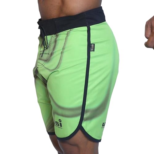 Image of USI Universal 411H Hues Fitness Shorts for Men, Physique Board Short for Fitness, Polyester Elastane Construction