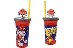 Zak Designs Paw Patrol Movie- Marshall Water Bottle