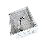 [Multi-compatibilité] Prend en charge les cartes mères Matx et Itx, pouvant accueillir des GPU jusqu'à 280 mm, parfait pour les constructions compactes et le multitâche transparent.