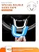 Savadicar Sky Blue Interior Accessories - Steering Wheel Trim for 2018-Present Jeep Wrangler JL JLU 4XE & Gladiator JT - Solid Color Interior Decor Upgrade Option, 3-Piece