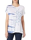 Bestickte Laufschuhe Desigual Womens TS_Nanette T-Shirt, White, M