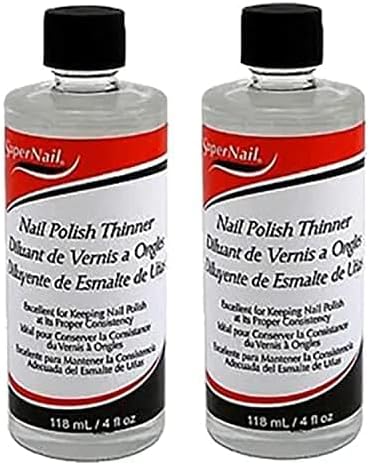 Super Nail Polish Thinner 4oz (2 Pack)