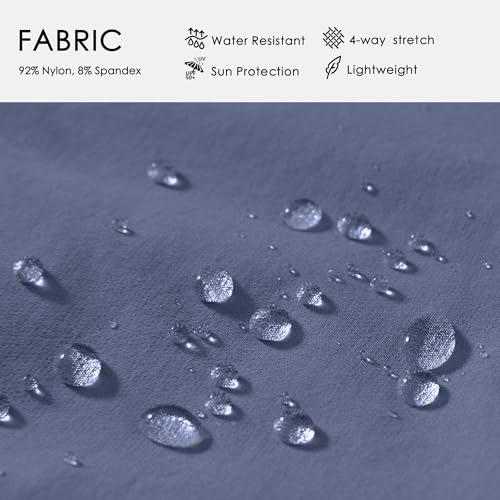 Willit Short cargo feminino de caminhada de 25,4 cm stretch golfe ativo shorts longos secagem rápida