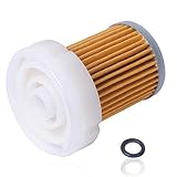 6A320-59930 Fuel Filter Compatible with Kubota B3030HSD B3350HSD B7400HSD B7500DT B7800HSD L3800DT L3800F RTVX1120DW RTV900W with O ring 6A320-59950