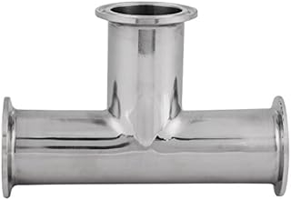 1 PCS clamp tee 3 Way Sanitary Fitting Standard Stainless Steel Clamp Tee 3 Way Φ38×1.5 Sanitary Ftting Accessories1.5" Tri-Clamp, 38mm Pipe OD