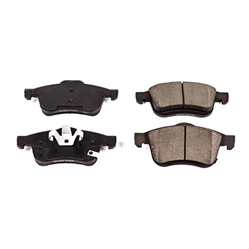 Image of PowerStop Front Brake Pads for Fiat 500L 2014-20 - Z16 Ceramic Brake Pads Replacement, 16-1721