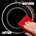 Weiman Ceramic and Glass Cooktop Cleaner - Heavy Duty Cleaner and Polish (10 Ounce Bottle and 3 Scrubbing Pads)