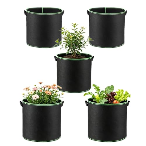 Bolsas de cultivo de tela TNT para hortalizas y tomates en huerto urbano 2
