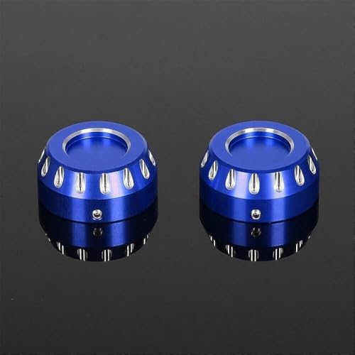 Ajustement de fourche CNC bleu pour masquer les écrous laids du MSX125 - 7