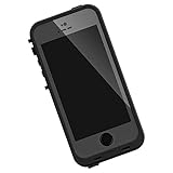 VersionTech Waterproof Shockproof Shock Proof Snow Proof SnowProof DirtProof Dirt Proof Durable Case Cover for Apple iPhone 5 - Black