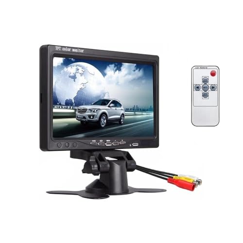 Kovalmax® Monitor lcd 7" pollici per telecamera retromarcia auto camper