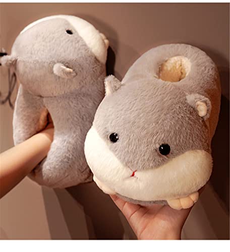 Hamster Cotton Shoes - Men's & Women's Animal Warm Cotton Shoes2