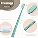 Fresings 24 Pack Premium Disposable Toothbrush with Tongue Scraper – Individually Wrapped Bulk Travel Toothbrushes, Soft Bristles for Guests, Hotel, Vacation Rental, Home & On The Go,4 Colors