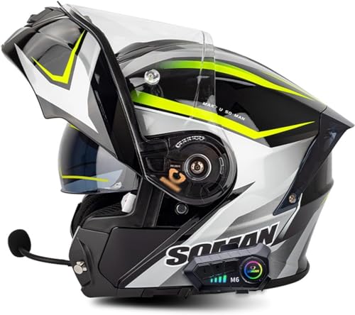 Casque moto Bluetooth intégral idéal pour communiquer pendant vos trajets urbains
