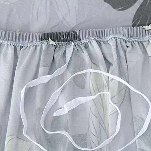 Housse de canapé extensible fleurs protecteur intégral 190-225cm - 6