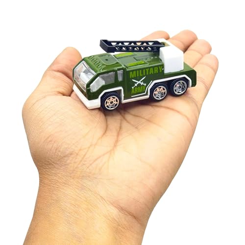 Image of Toy Car For Kids Diecast Metal Fire Engine Toy, 1:64 Scale | Free Wheel, Mini Model, Realistic Design, Durable Alloy Emergency Truck, For Kids Boys & Girls Play & Collection