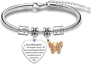 SDOFY Granddaughter Gifts Bracelet Gifts for Teenage Girls Granddaughter Birthday Gifts Christmas Graduation Gift for Granddaughter