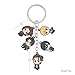Weeb Keychains Attack on Titan Keychain – Durable Metal AOT Anime Merch with Eren, Mikasa, Armin, Hange & Levi – Vibrant Charms for Bags, Keys, Everyday Carry – Gift-Boxed AOT Anime Gifts | Late AOT