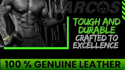 Image of Premium 100 % Genuine Leather Weightlifting Gym Straps with 5mm Neoprene Padded Wrist Support Heavy Duty Double Stitched, Deadlifting, Powerlifting Gym Accessories for Men and Women with 54 CM Hand Bar Grip Extra-long length (Black)