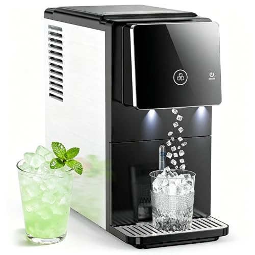 Fabricadora de Hielo Nugget de Mostrador 33 lbs/día Negra miniatura 1