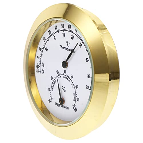 BCOATH Thermometer Hygrometer for Violin Guitar Humidity Temperature Analog Portable