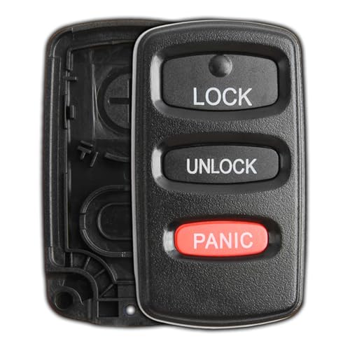 KeylessOption Keyless Entry Remote Case Shell Button Pad Outer Cover Repair for Mitsubishi