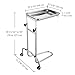 AW Mayo Stand with 2 Trays Adjustable Height 31
