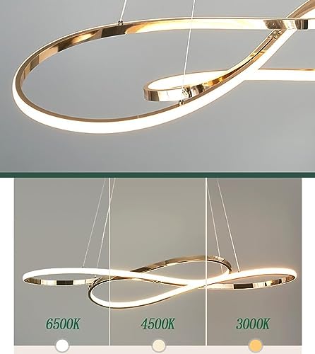 Luminaire suspendu LED dimmable avec télécommande pour ajuster l'ambiance - 4