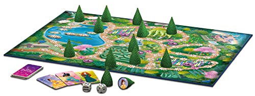 Ravensburger Disney Princess Enchanted Forest Board Game For Age 4 Years Up - 2 To 4 Players - Classic Magical Treasure Hunt #TOP2