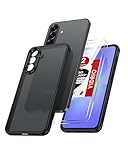 ✨[Ajuste Perfecto]: La funda Samsung Galaxy A56 5G fina y transparente se adapta fácilmente a su mano y protege perfectamente su smartphone de arañazos, suciedad, líquidos, caídas y golpes.