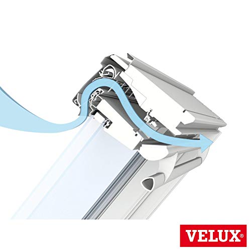 Velux Schaumdichtung für Dauerlüftungsklappe für Holzfenster Meterware Dichtungen Fenster 44 mm