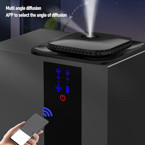 Smart HVAC -Duft Diffusor Multi -Zweck Therapie Maschine Betrieb für Home Office Spa Modernes Design (EU-Stecker 100-240V) 200ml