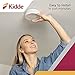 Kidde Smoke Detector, 9-Volt Battery Operated, Ionization Smoke Alarm, Battery Included
