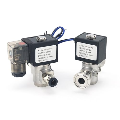 Électrovanne 1/4 pouce normalement ouverte pour circuit eau domestique - 2
