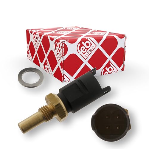 Febi Bilstein 36066 Sensore Temperatura Refrigerante Con Anello Di Tenuta - Ricambio Originale Per Citroën E Peugeot, Colore Blu
