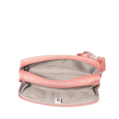 Image of Baggallini Modern Belt Bag 5x8 Travel Fanny Pack Sling Bag Waistpack w /RFID Card Holder Water-resistant Crossbody Bag
