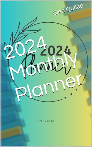 2024 Monthly Planner (English Edition)