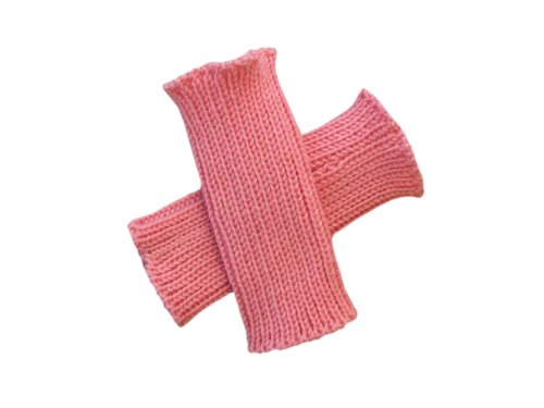 100% Merinowolle Baby Kleinkind Armstulpen Strick Fäustlinge Gr. 3-4 Jahre , rose Cover