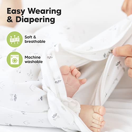Keababies Baby Sleep Sack 6-12/12-18 Months - Organic Cotton Wearable Blanket Swaddle Sack,Baby Swaddle Blanket,Toddler Sleeping Sack,Transition Sleep Sacks,Baby Sleeping Bag thumb #6