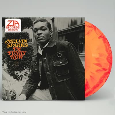 I’m Funky Now (Zia Exclusive) Pressed on Limited Edition Red/Tangerine Swirl Vinyl