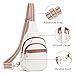 BOSTANTEN Small Sling Bag for Women Leather Crossbody Bags Fanny Pack Chest Bag for Travel, Beige