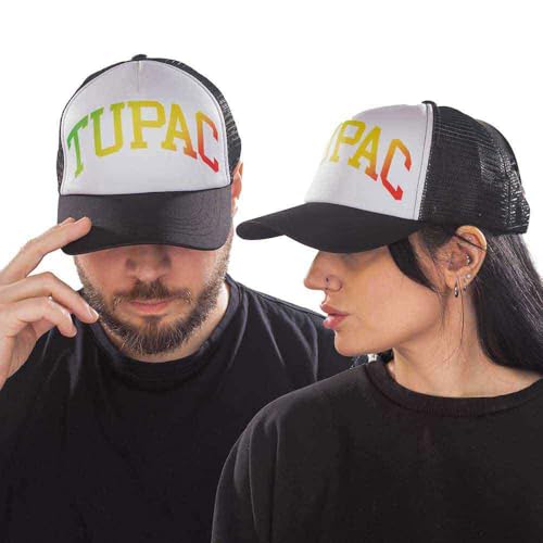 Casquette 2Pac gradient logo noir pour vos sorties urbaines et concerts