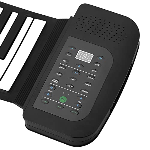 clavier électronique,HUIOP Piano Portable Piano 88 touches en silicone Rouleau flexible Up Clavier Pliable main-rouler avec batterie pédale de sustain,touche de piano,clavier électronique - Les Beatles, Paul McCartney, John Lennon, RIngo Starr, George Harrison clavier électronique,HUIOP Piano Portable Piano 88 touches en silicone Rouleau flexible Up Clavier Pliable main-rouler avec batterie pédale de sustain,touche de piano,clavier électronique – Image 5